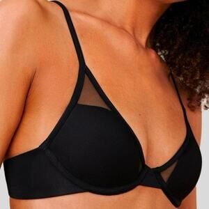 Pepper Black Classic All You Underwire Bra Size 36AA